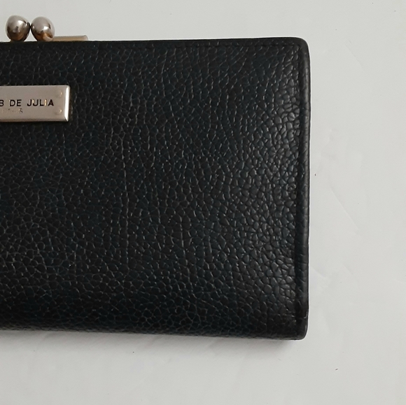 Jacob de Julia Paris black pebbled leather wallet - Picture 6 of 16